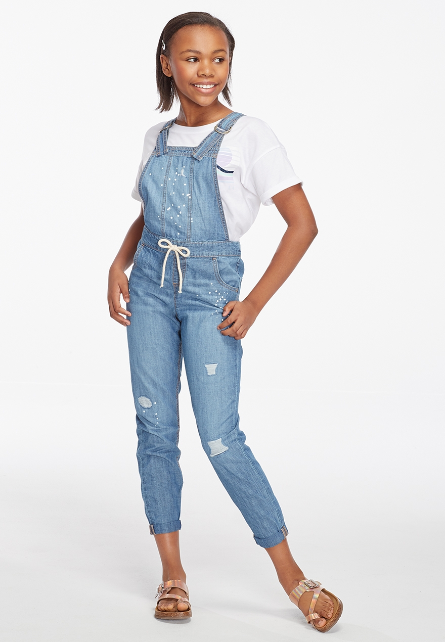 justice girls overalls