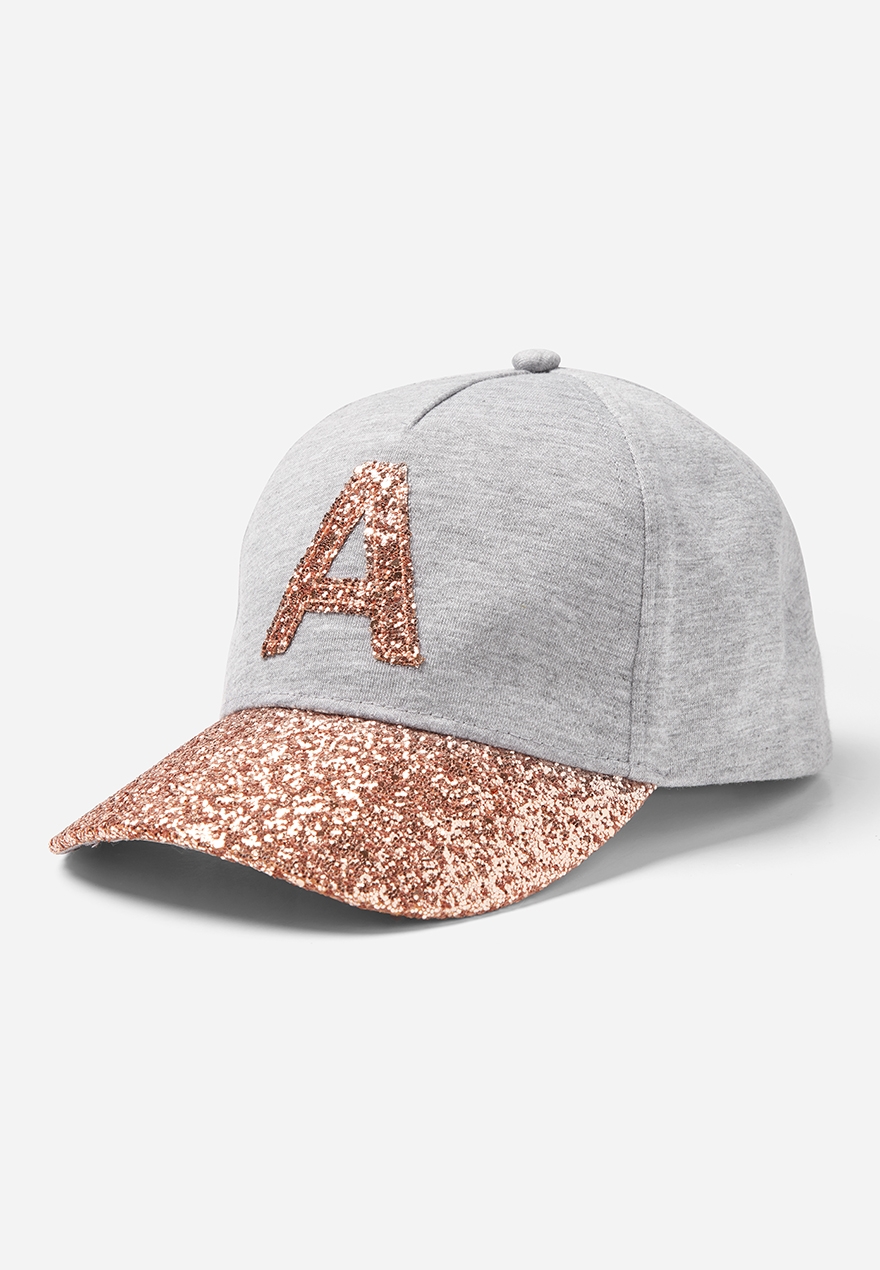 initial baseball hats