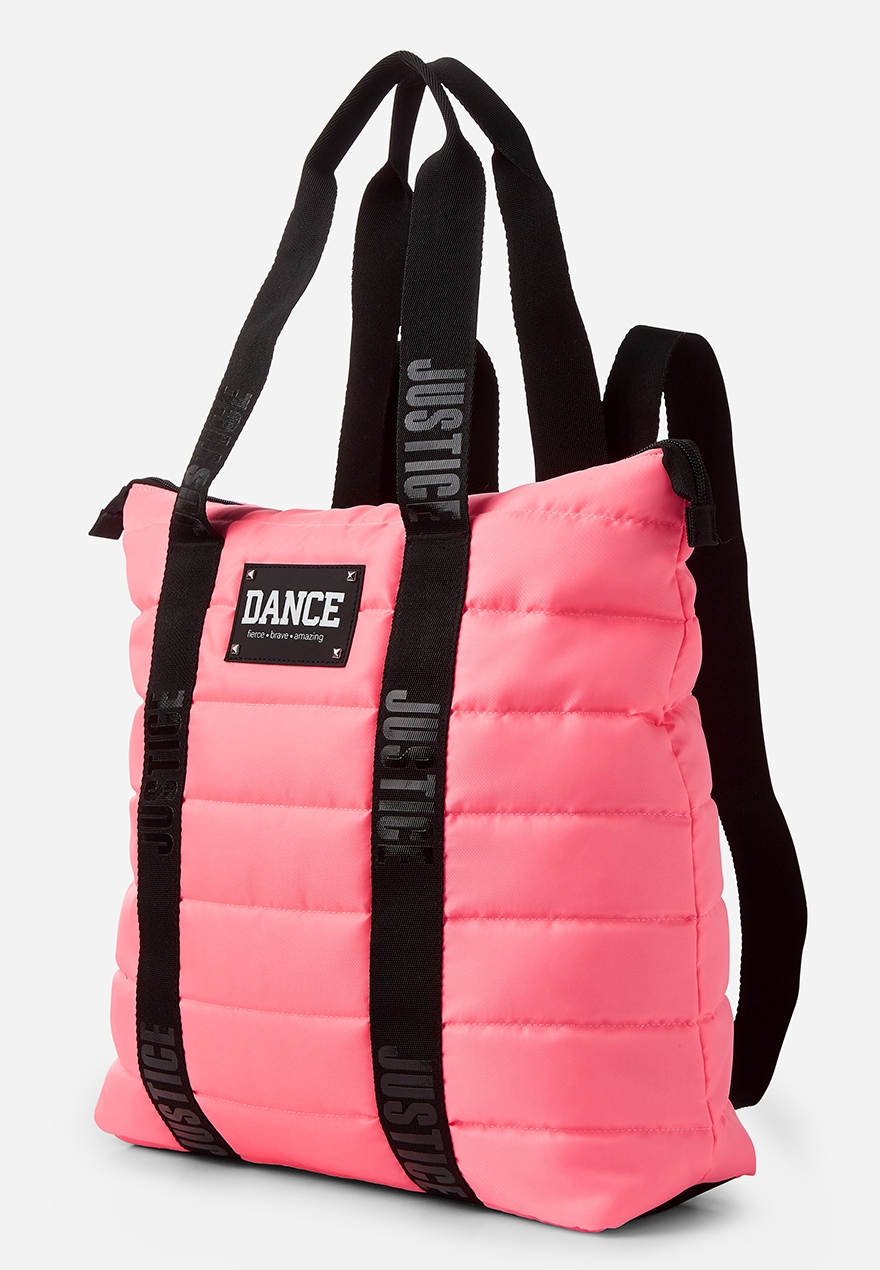 quilted dance bag