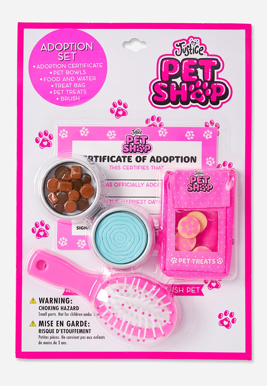 Pet Shop Adoption Set For Girls Justice