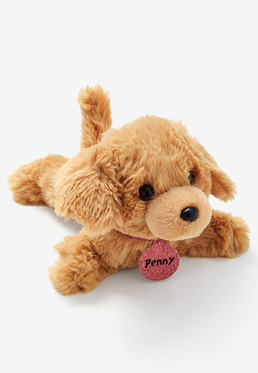 justice stuffed dog