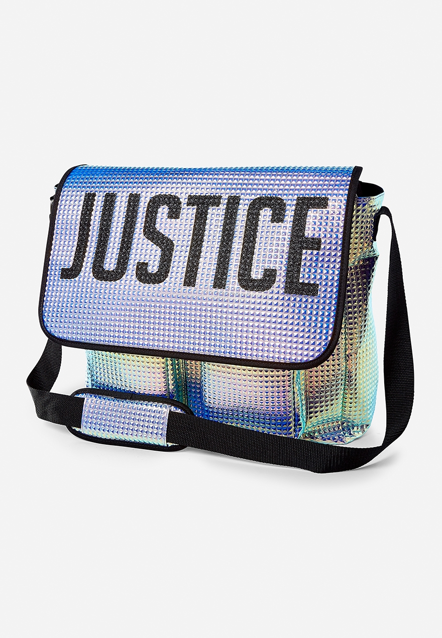 justice messenger bag