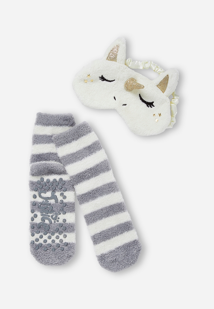 Jumbo Metallic Unicorn Plush | Justice