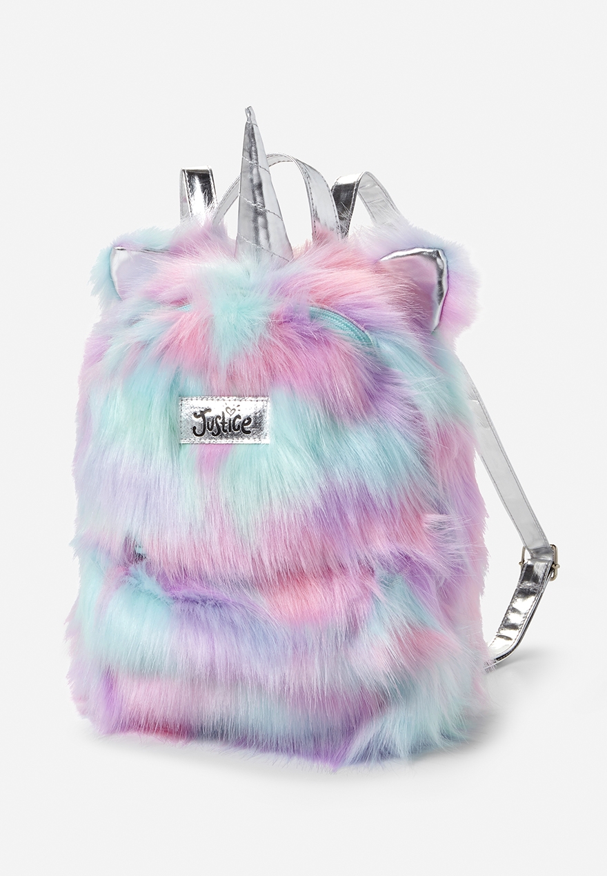 unicorn backpacks at justice