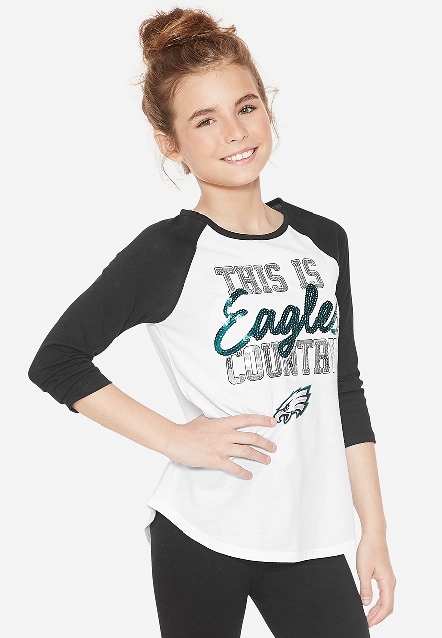 girls eagles shirt