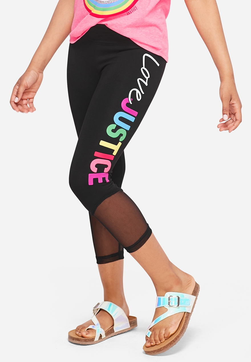 justice plus size leggings