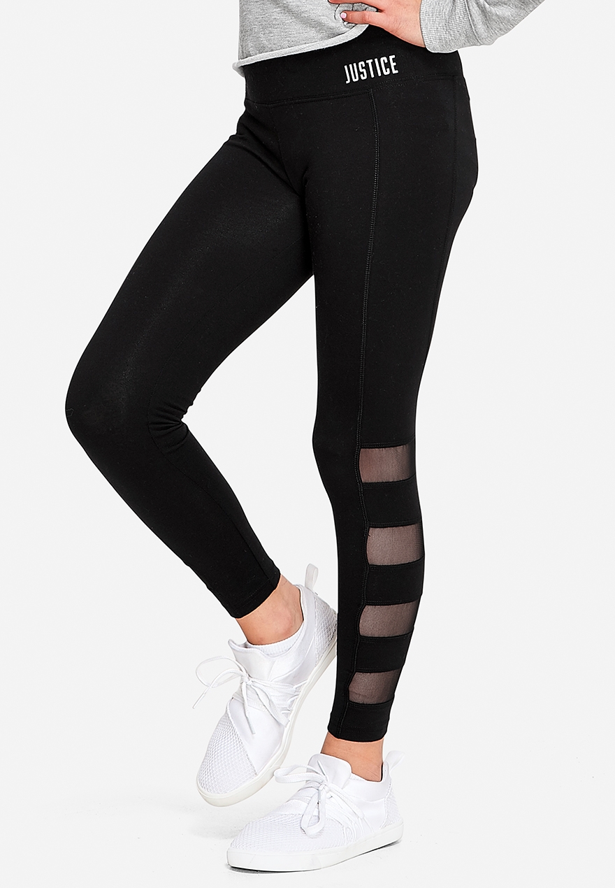 justice plus size leggings