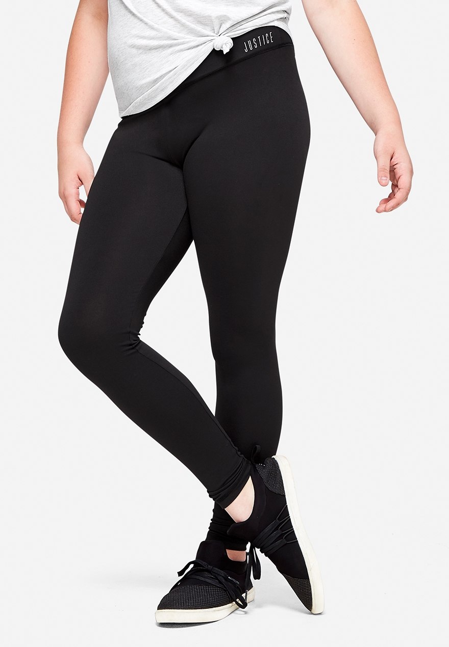 justice plus size leggings