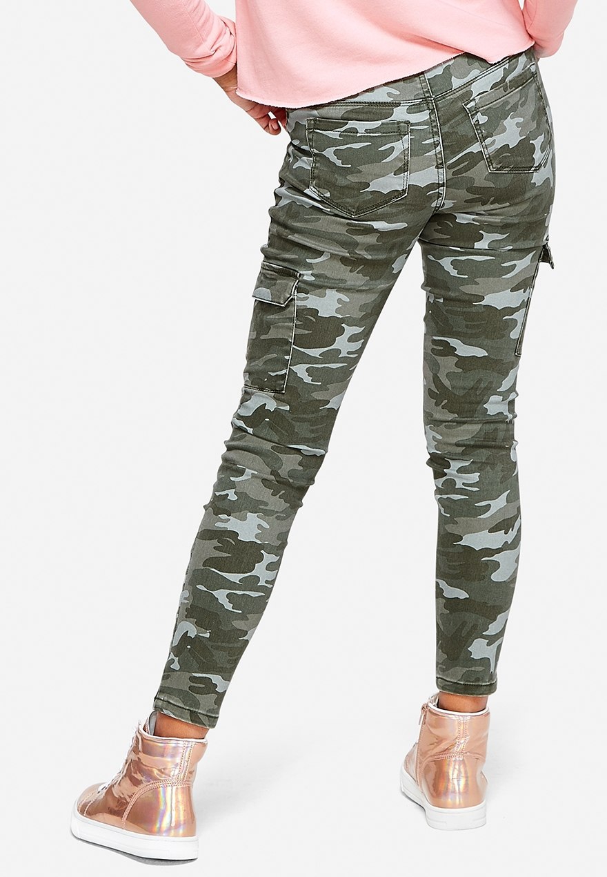 justice camo pants