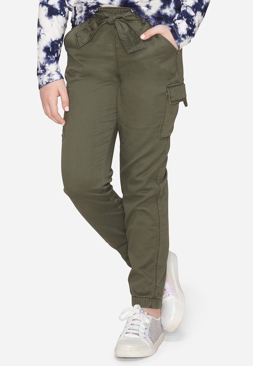 Belted Girls Cargo Pant | Justice