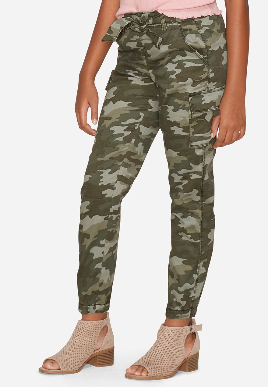 justice camo pants