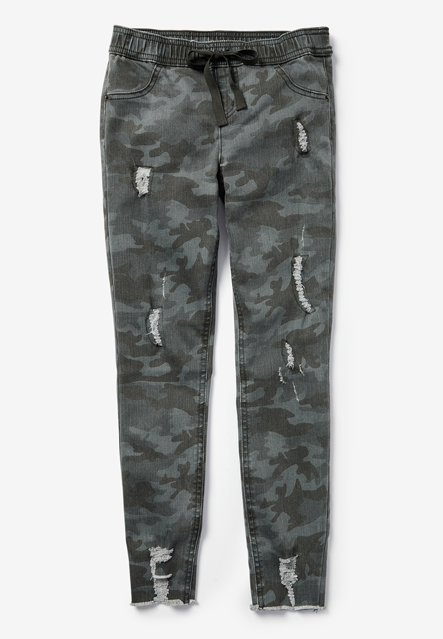 justice camo pants