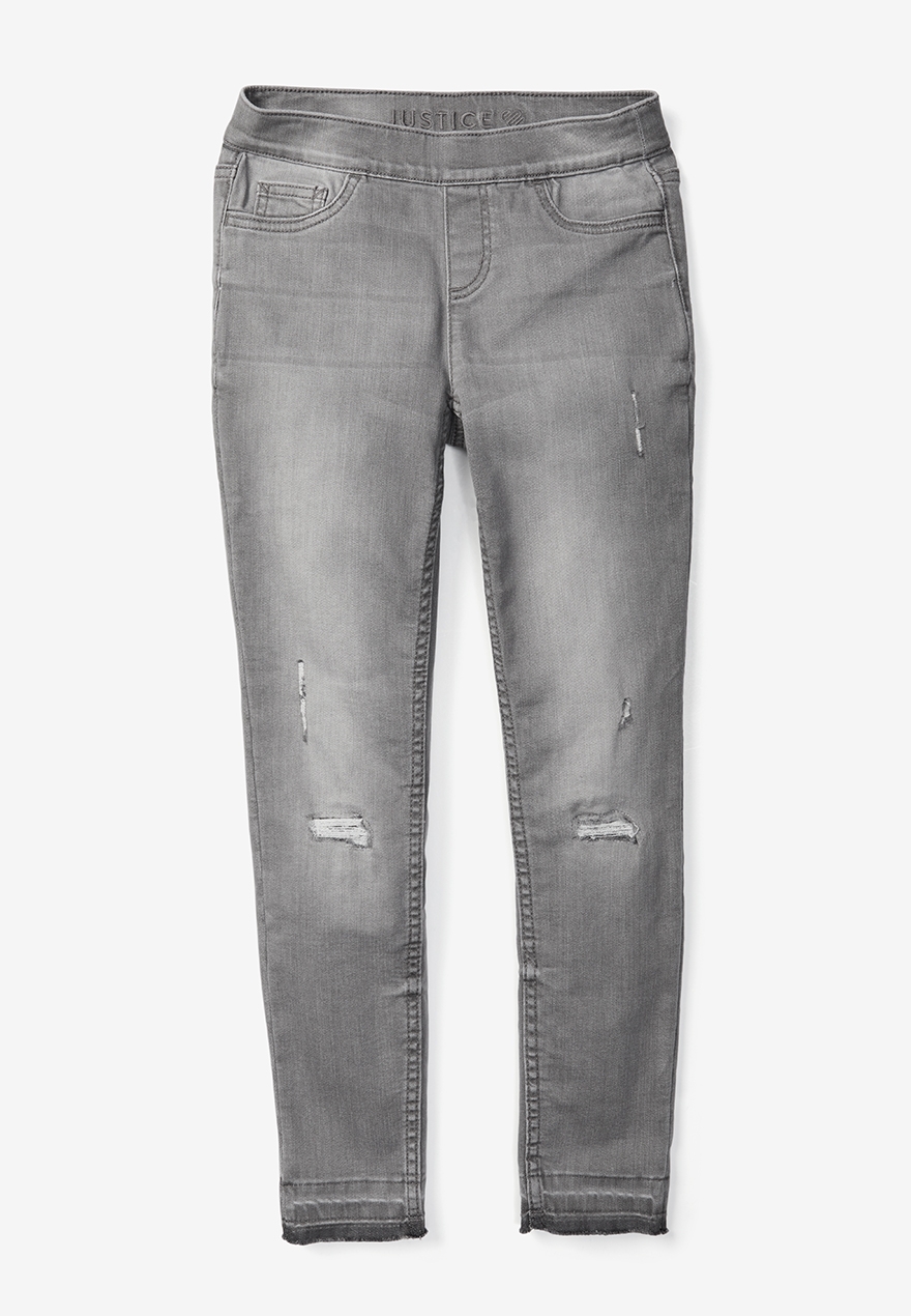 jeans color shine grey