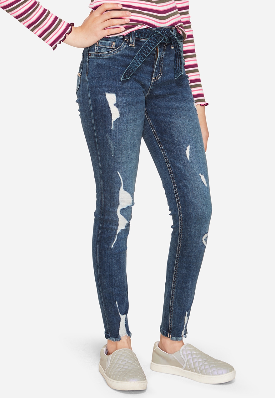 high rise jean jeggings