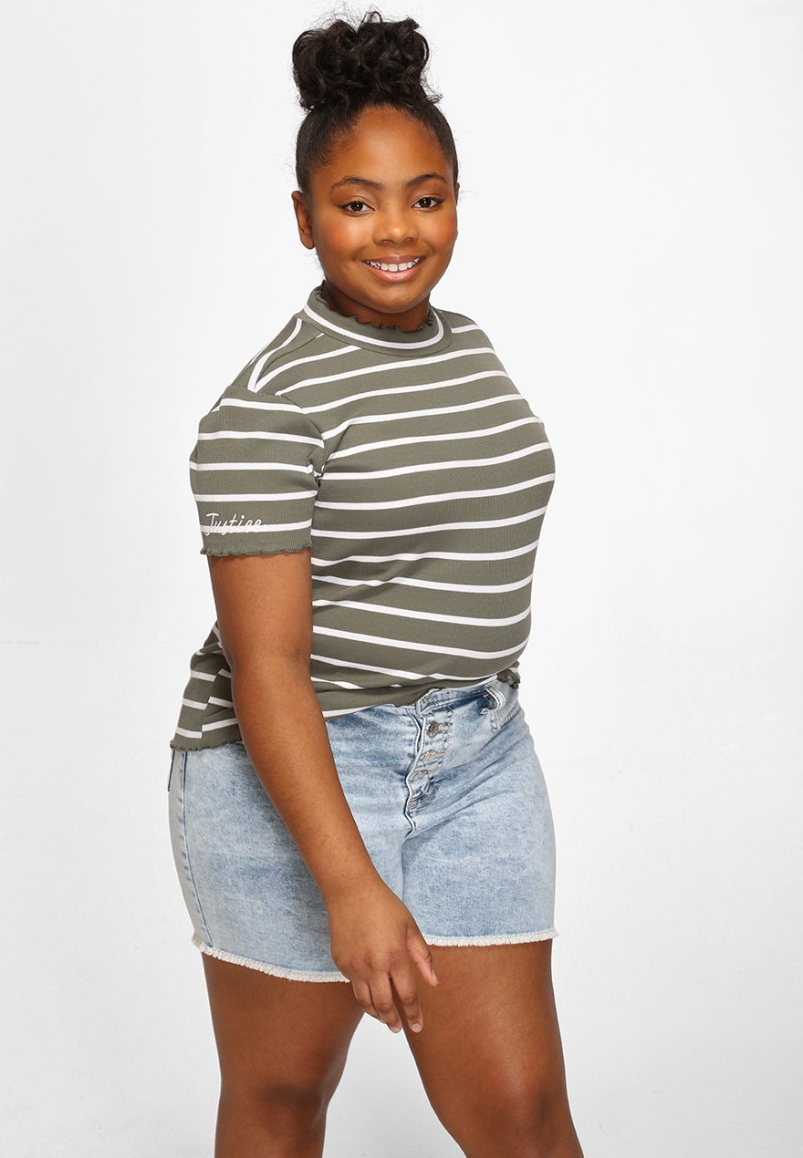 justice plus size clearance
