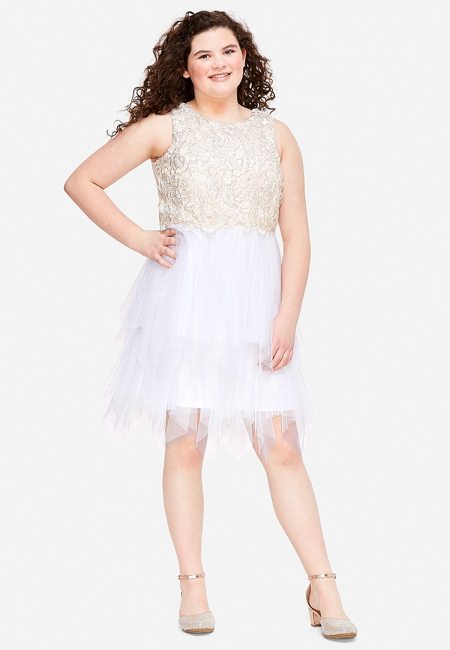 childrens plus size dresses