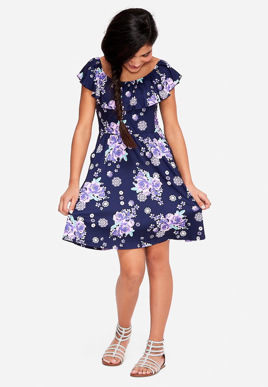 next girls floral dress