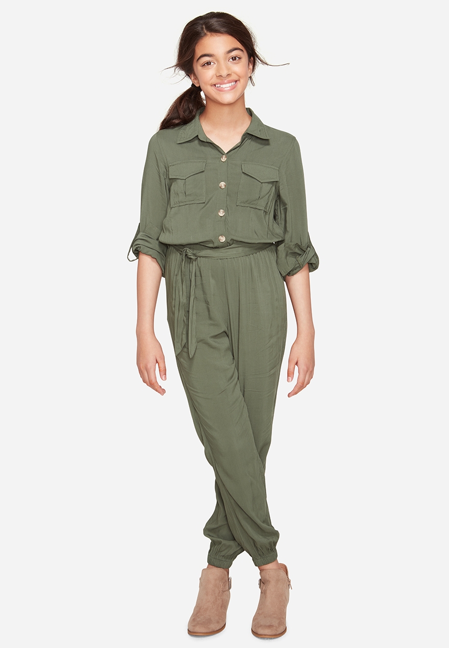 olive green tracksuit womens