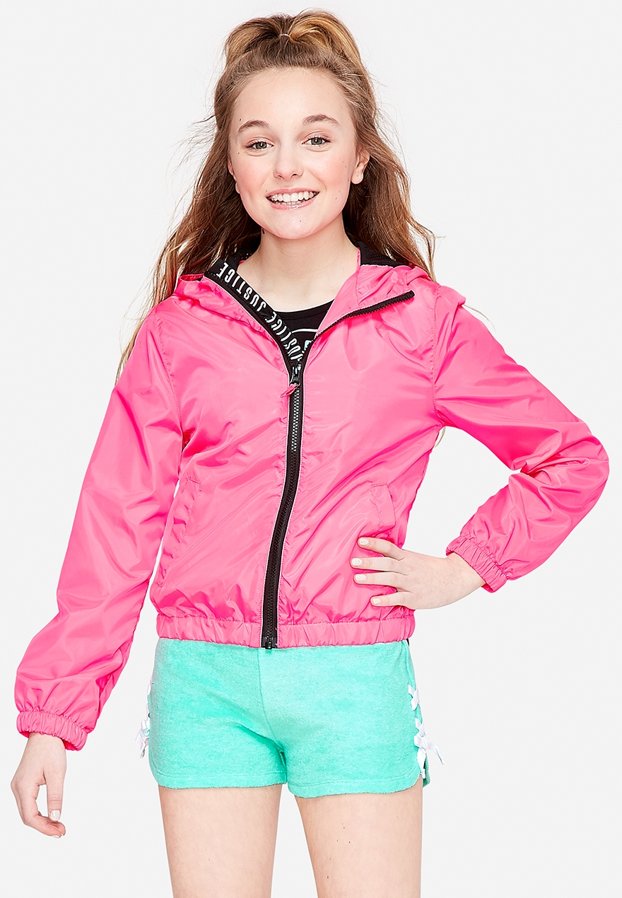 girls windbreaker jacket