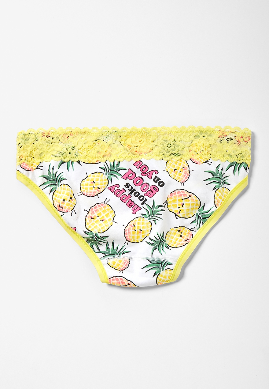 justice pineapple swimsuit