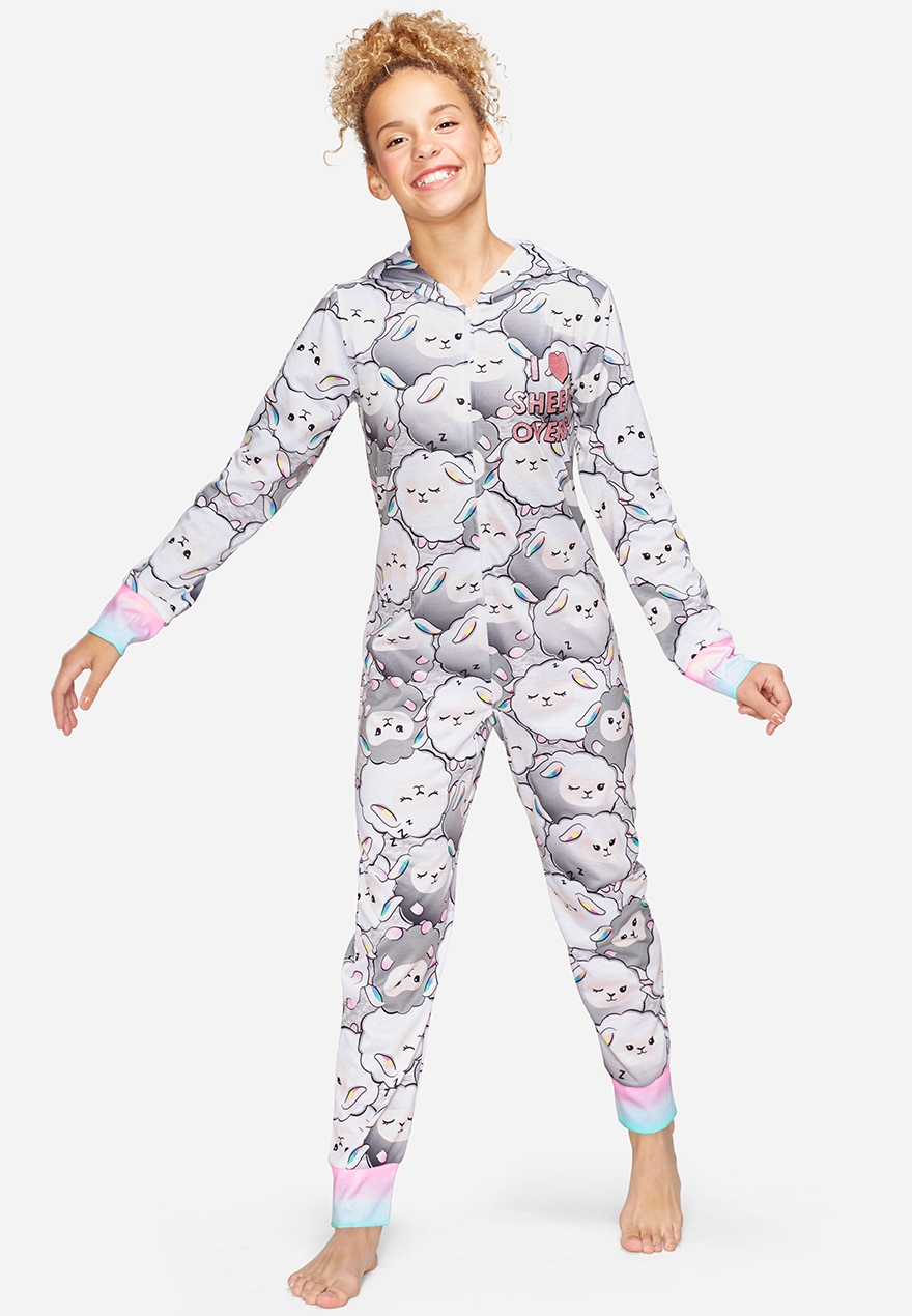 one piece pajamas