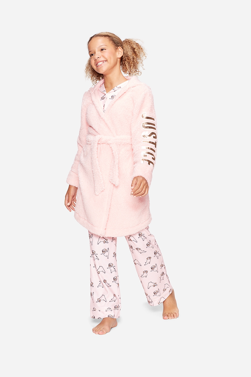 snuggly bathrobe