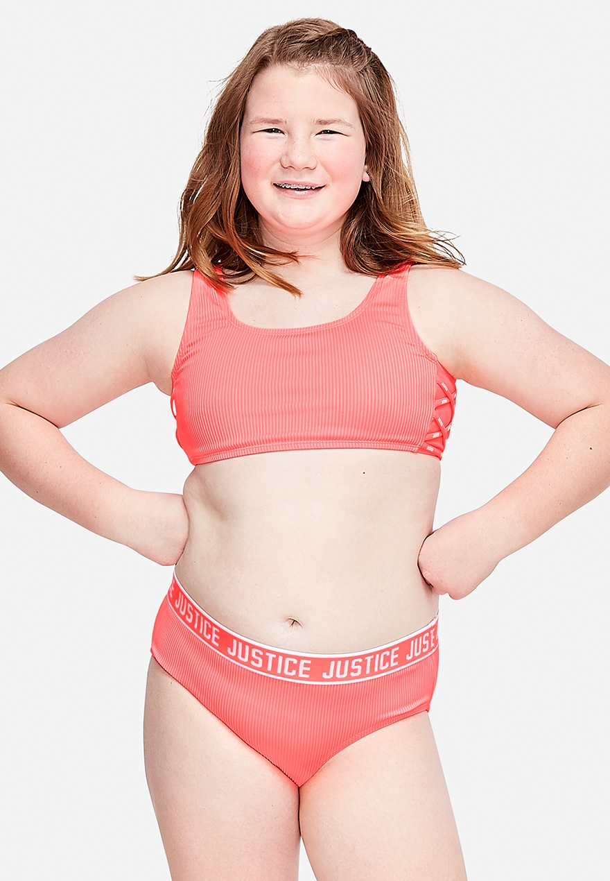 justice plus size swimsuits