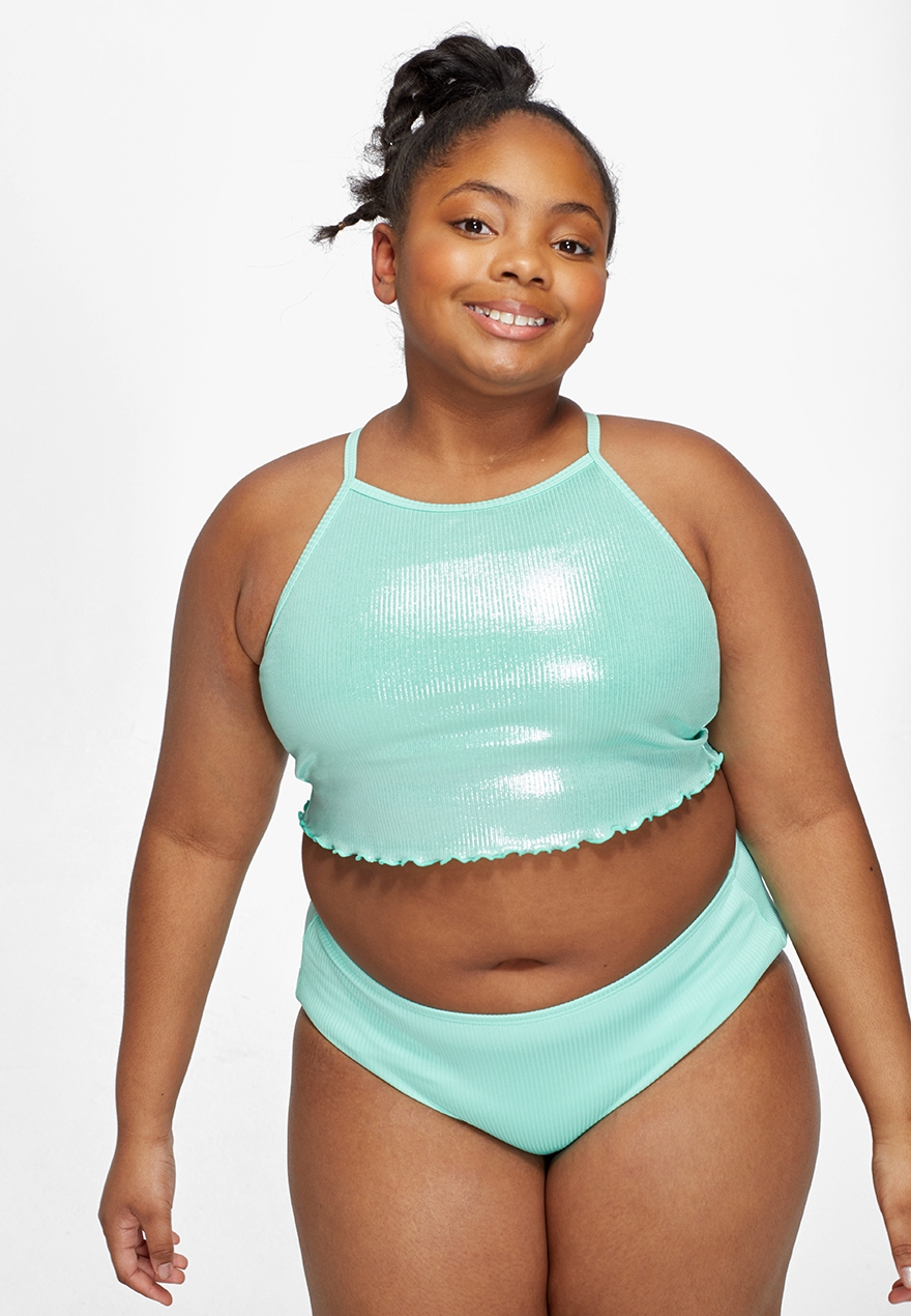 justice plus size swimsuits