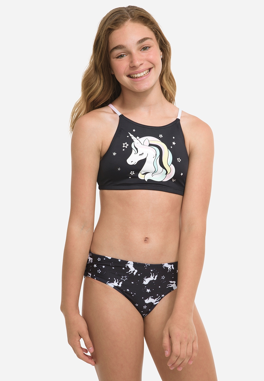 justice unicorn swimsuit