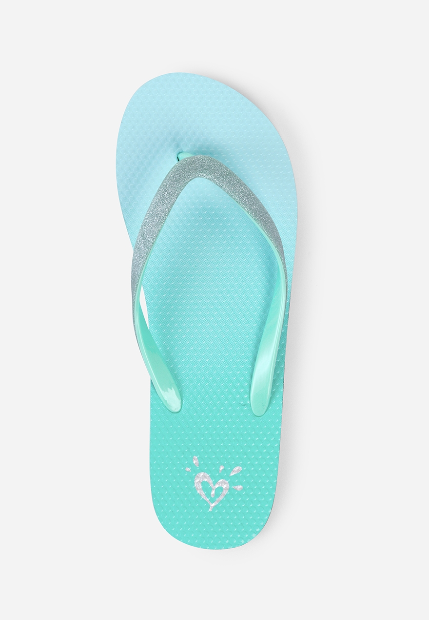 justice flip flops