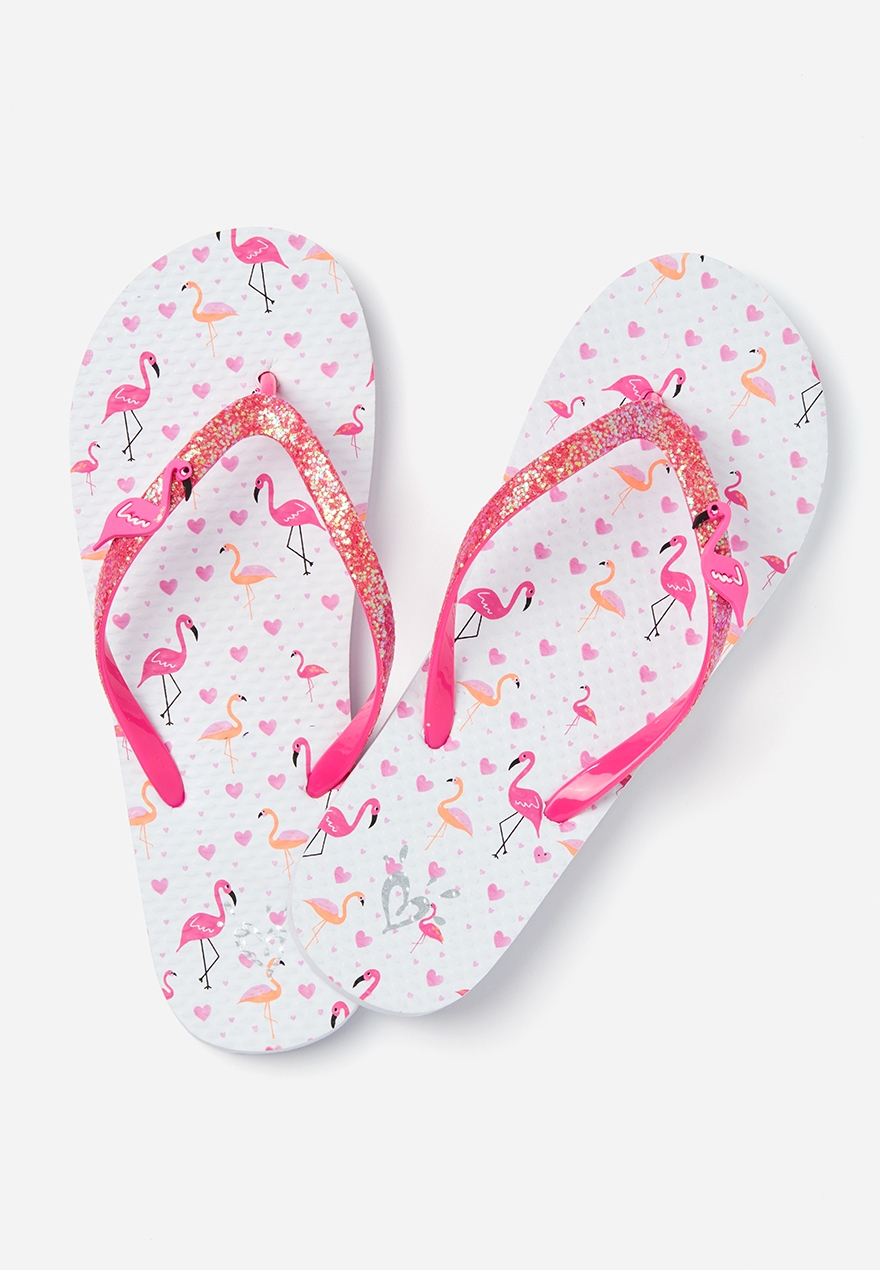 flamingo flip flops sandals