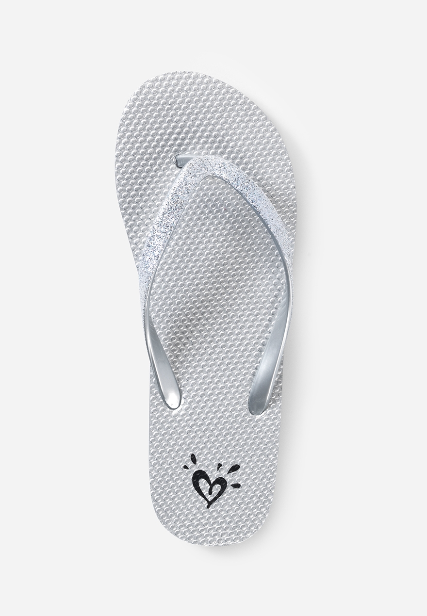 justice flip flops