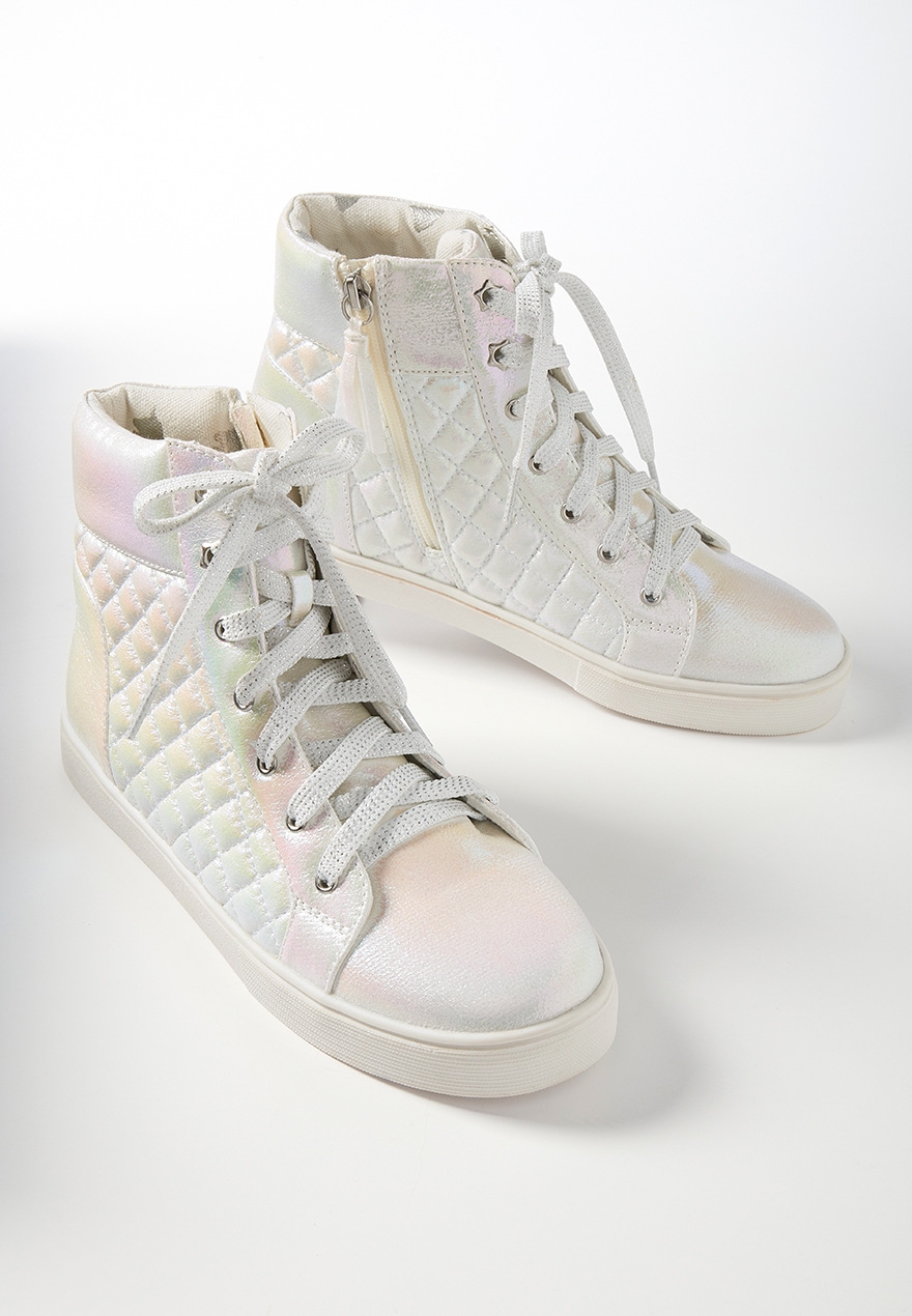 high top dressy sneakers