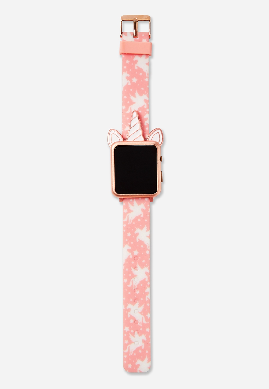 Unicorn Horn Girls Led Watch | Justice