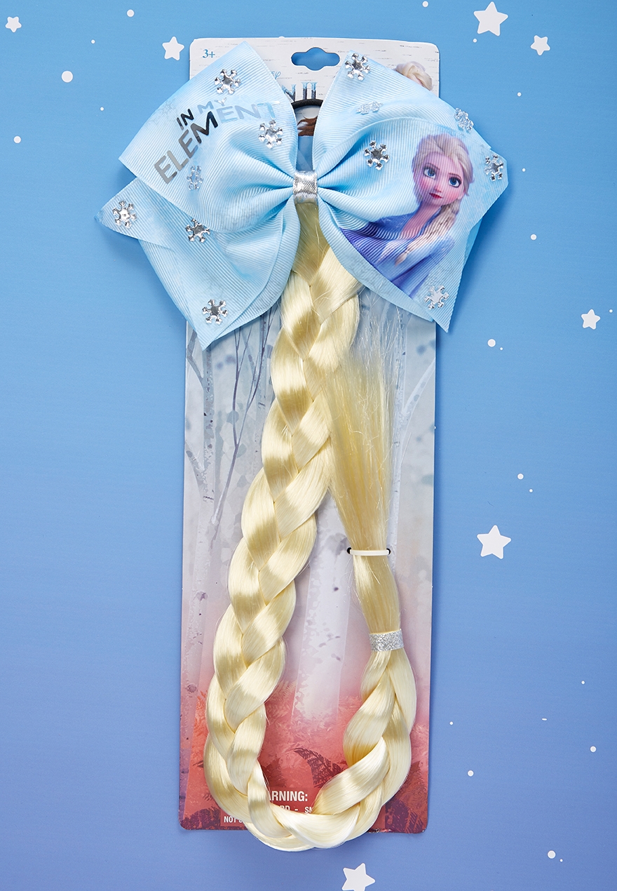 Disney Frozen Elsa Clip In Ponytail Justice
