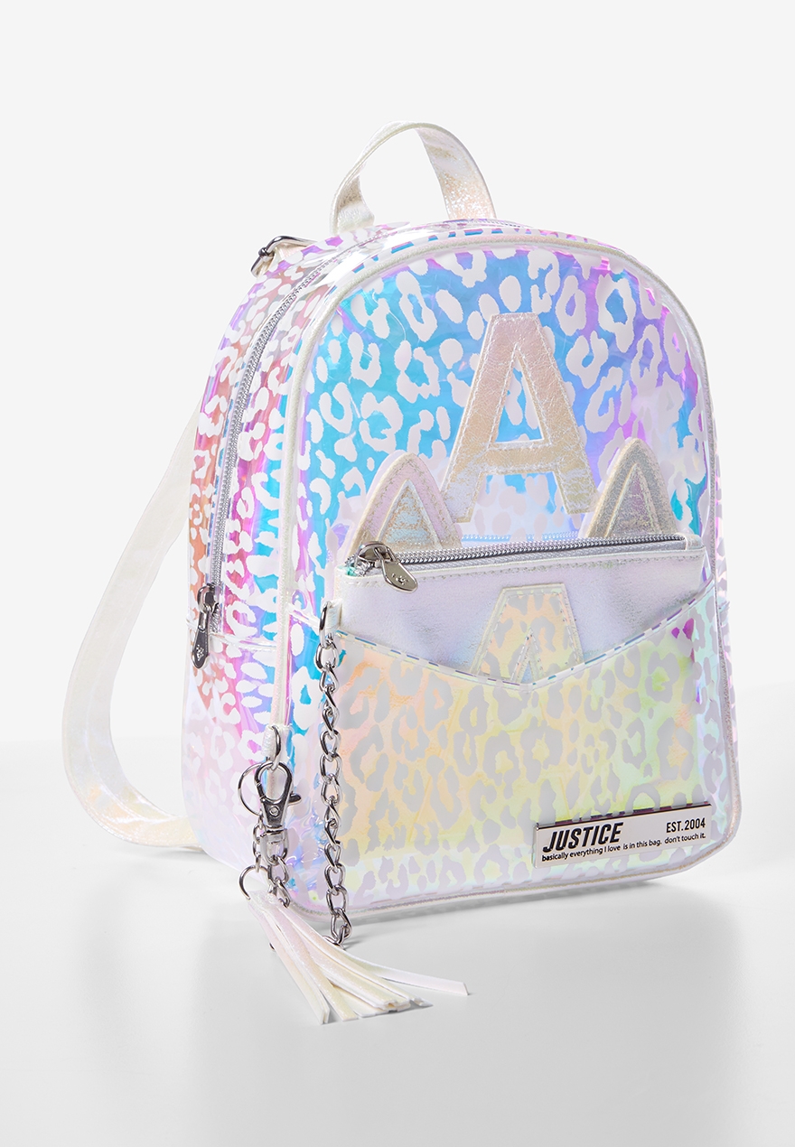 justice store mini backpacks