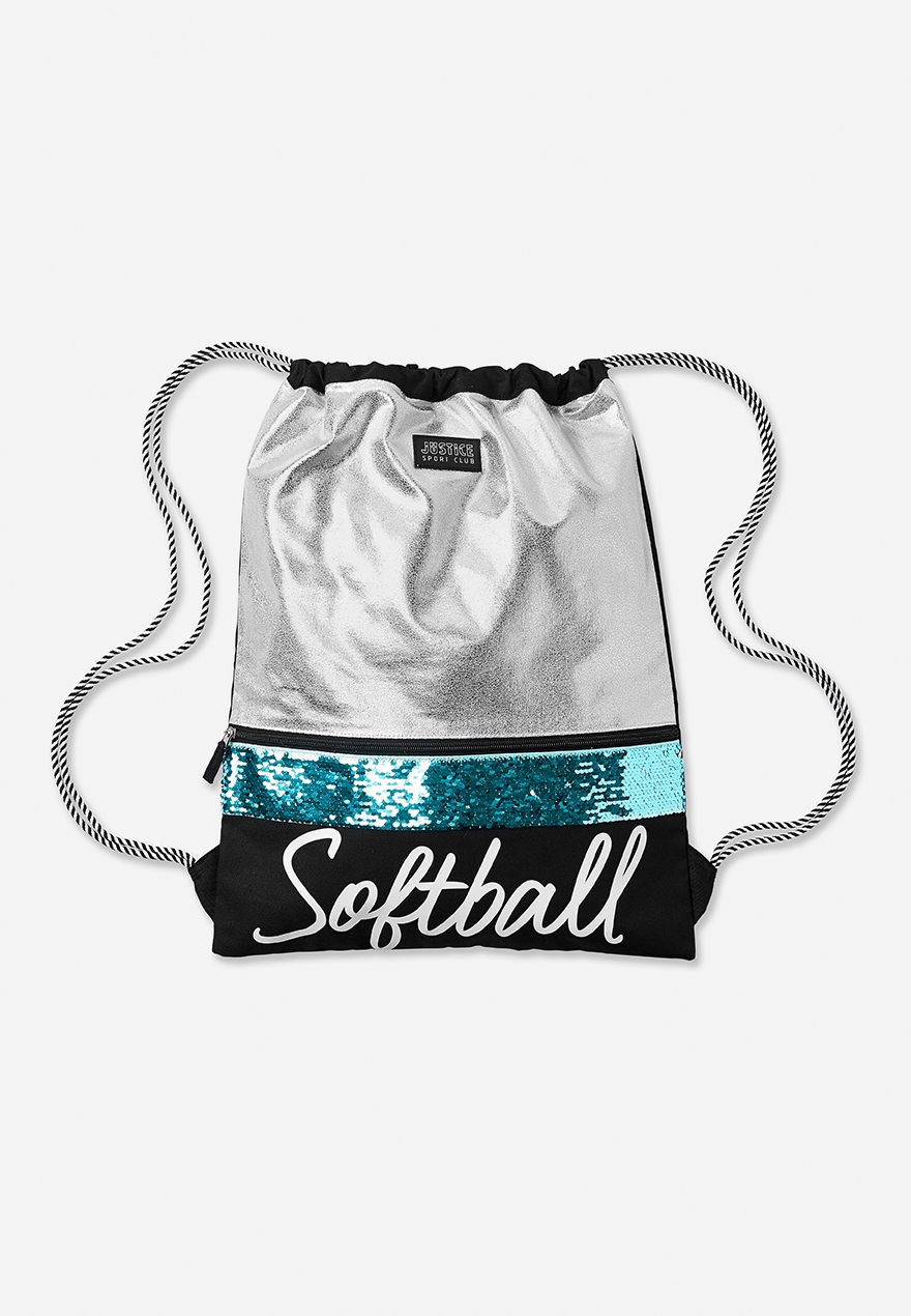 drawstring softball bag