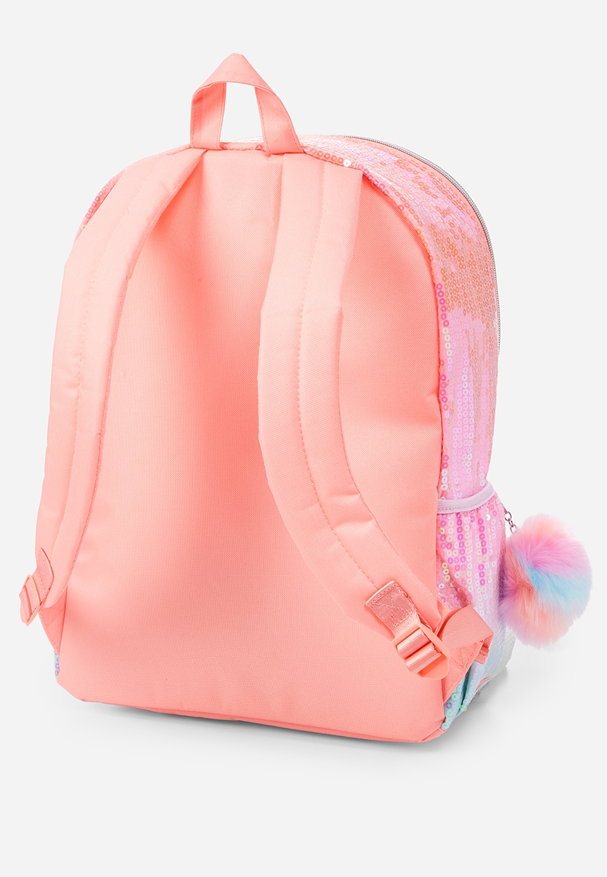 justice unicorn ombre backpack