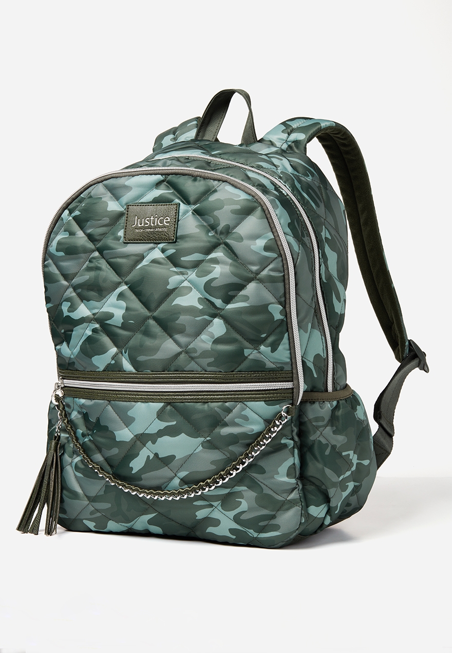 girls quilted backpack