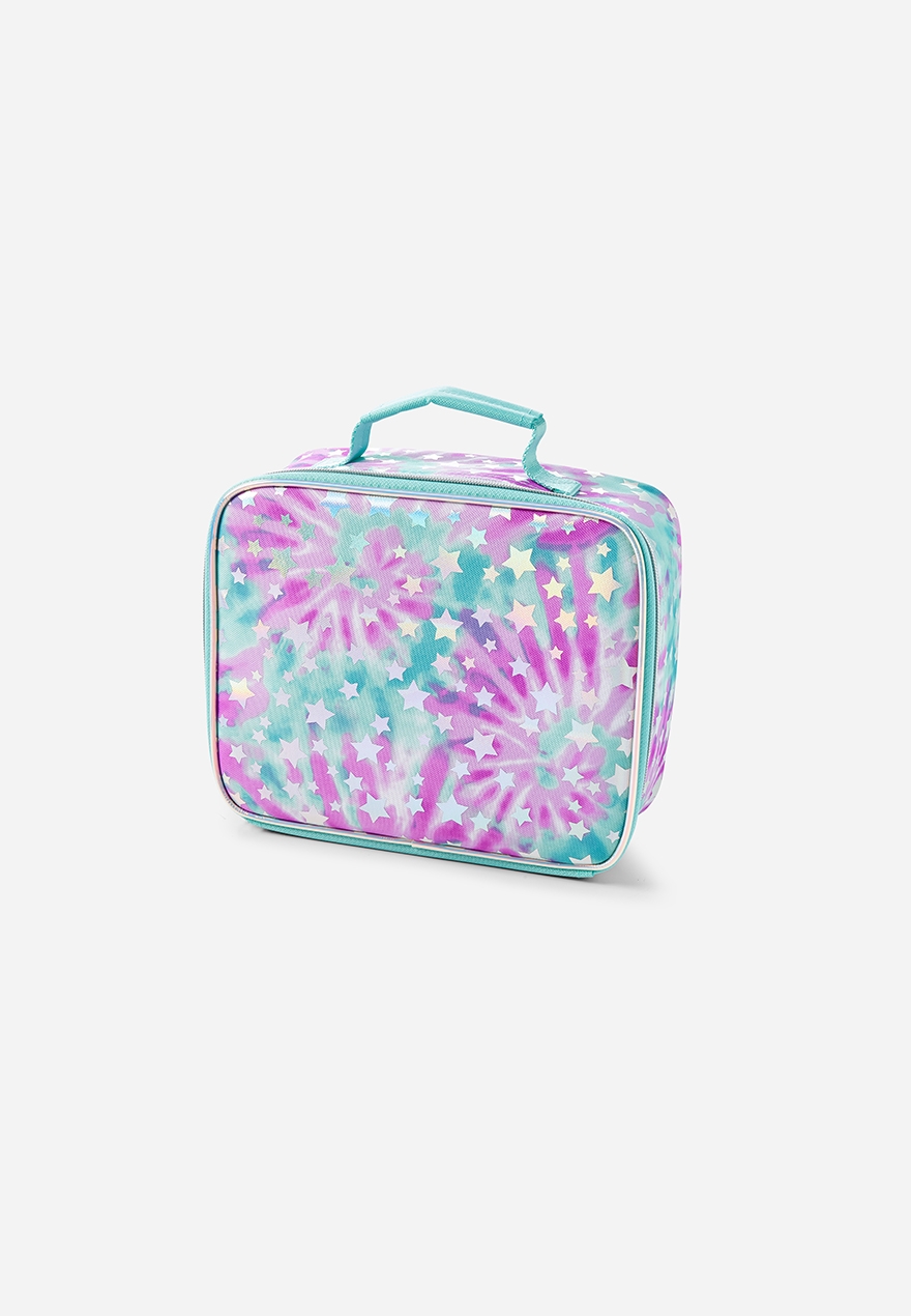 tie dye lunch box