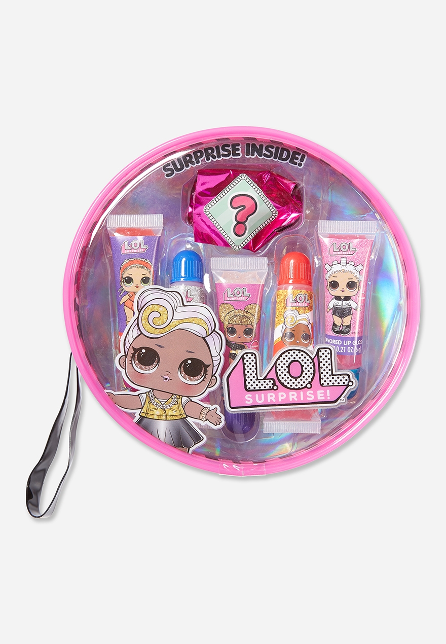 lol surprise lip gloss set