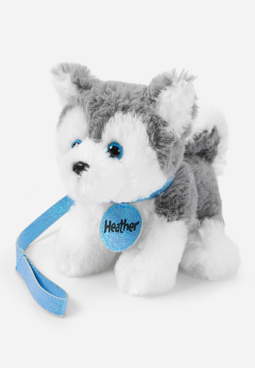 justice stuffed dog