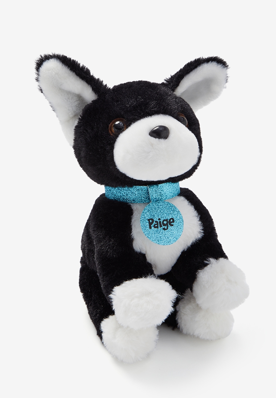 justice stuffed dog