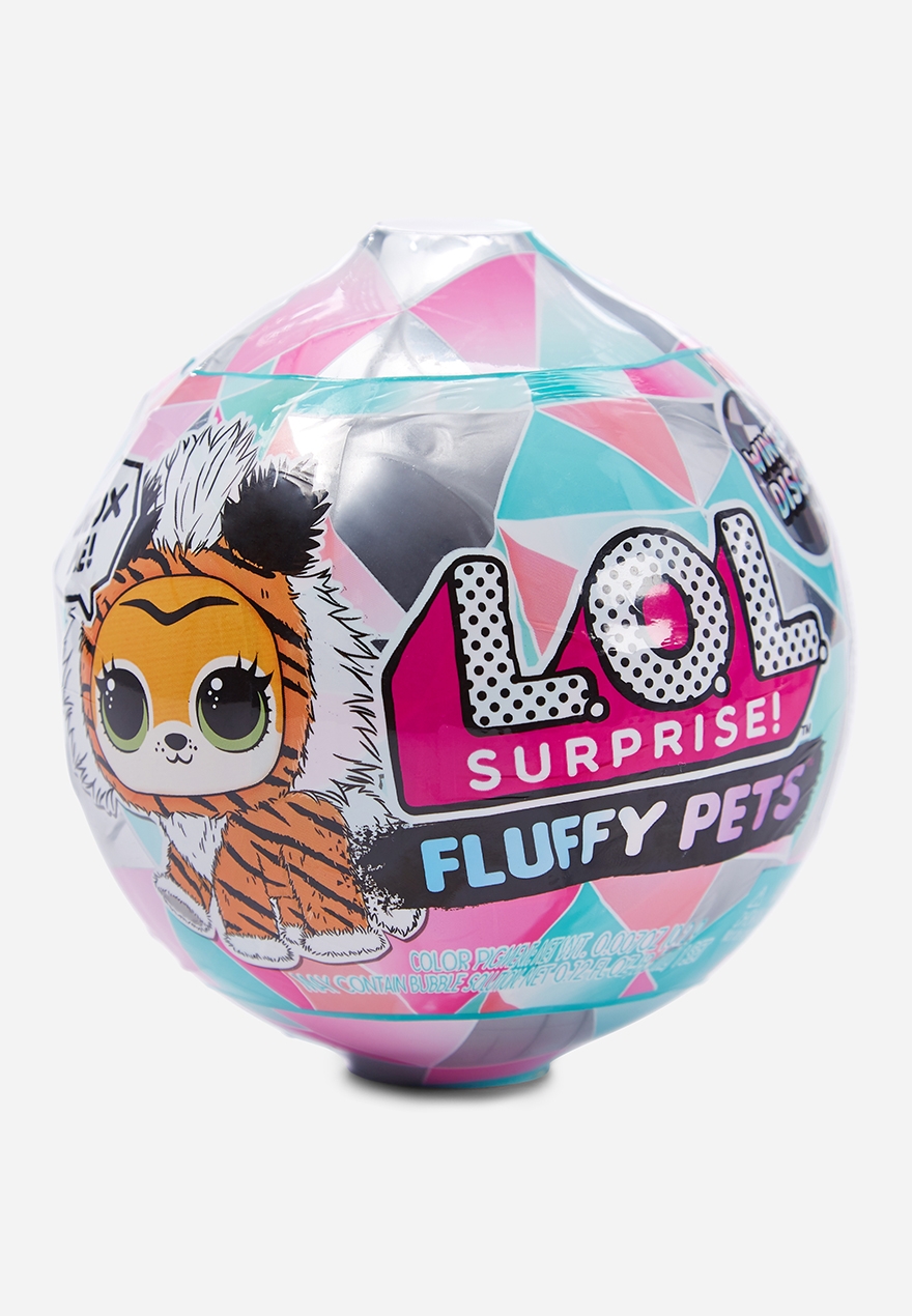 fluffy bath water plush pet blind bag ball