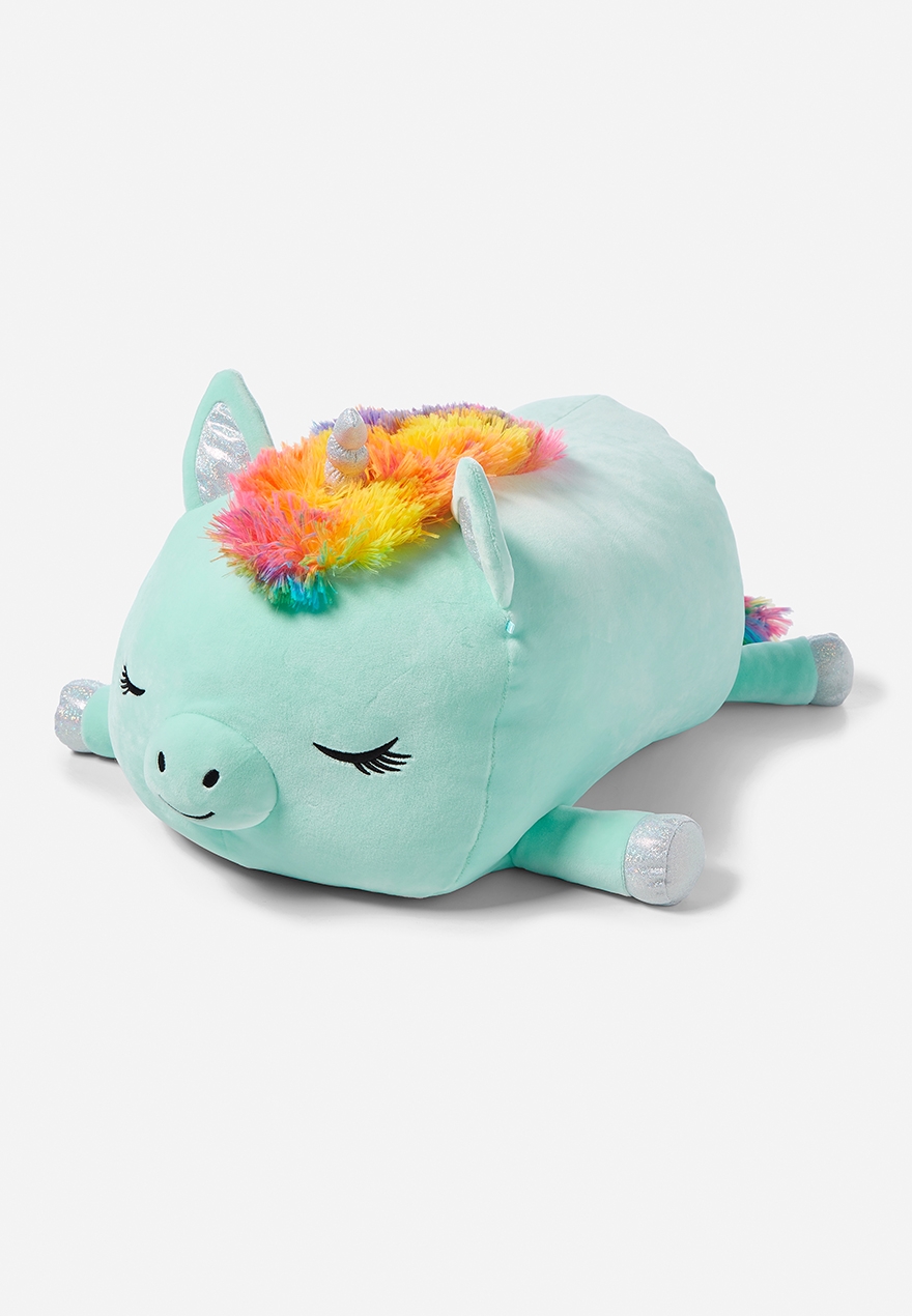 justice jumbo unicorn plush