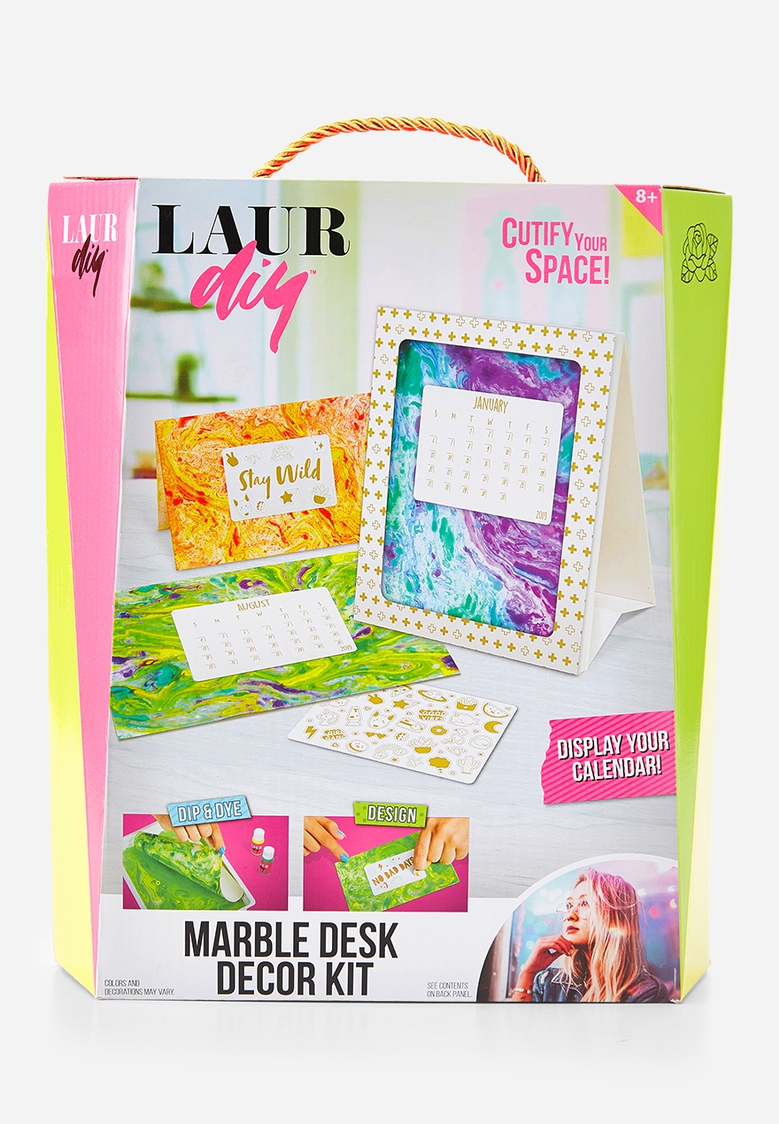 Marble Desk Decor Kit Justice