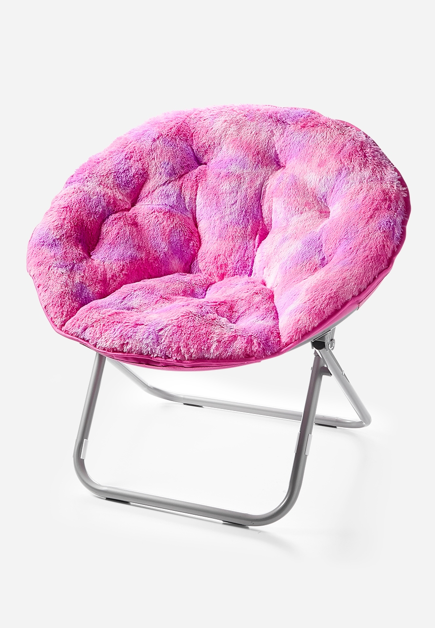 girls saucer chair