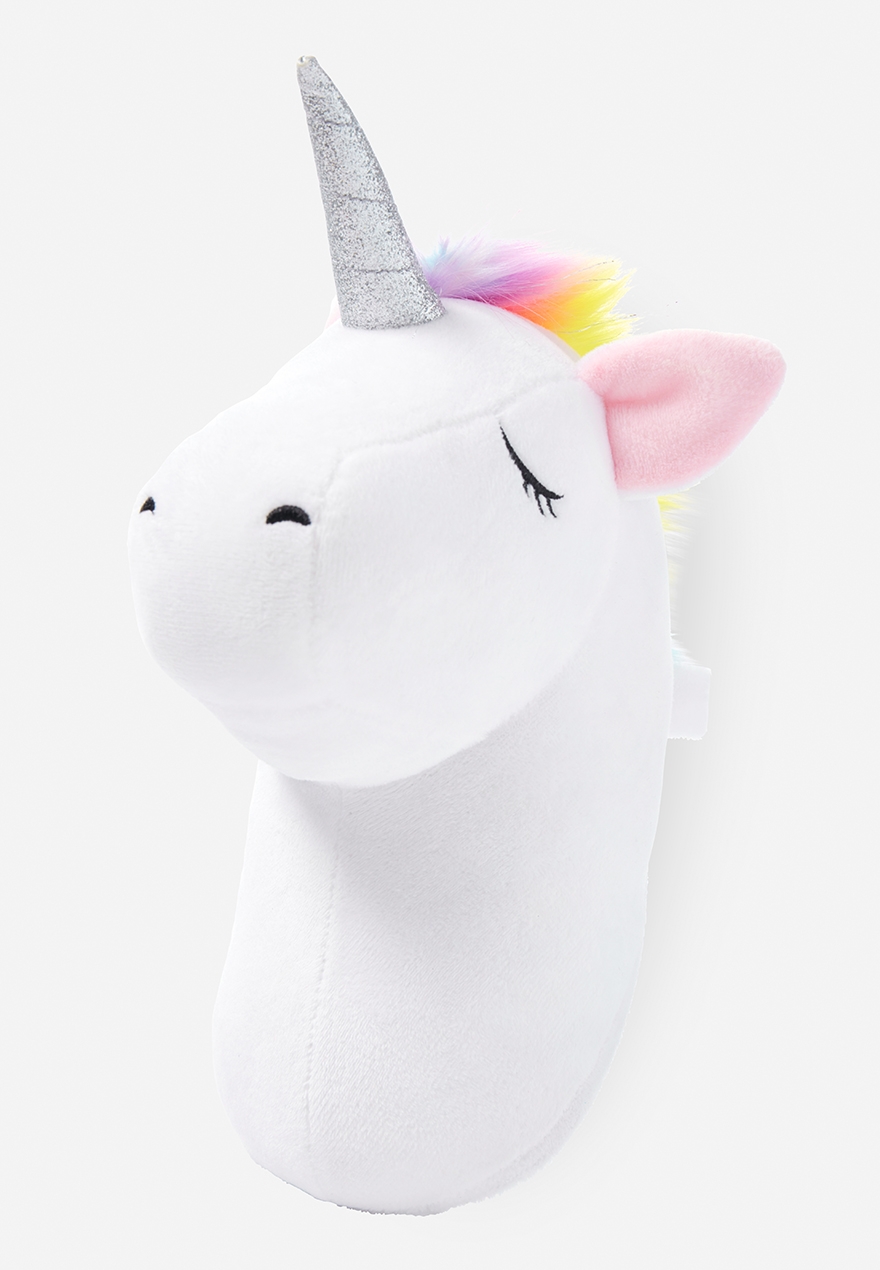 unicorn head plush