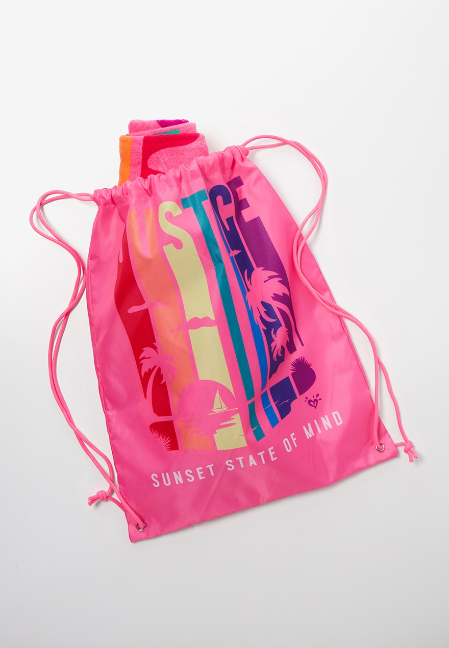 justice beach bag