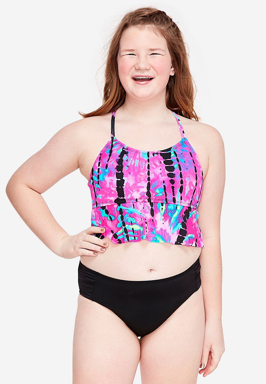 girls plus size bathing suits